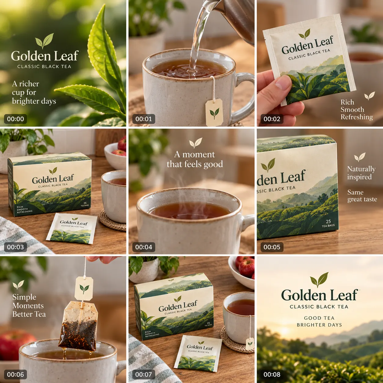 UGC-style product ad in a vertical format for paid social