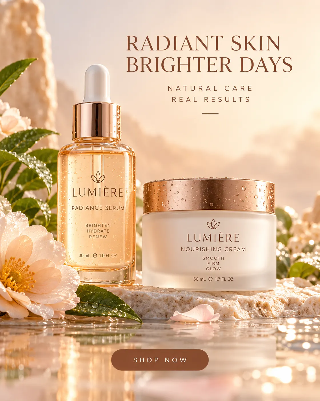Ecommerce product turned into a Facebook and Instagram ad creative