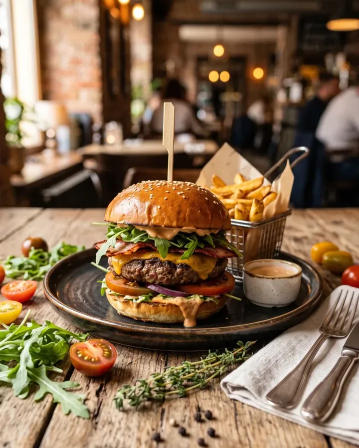 Restaurants ad generated with Punchylime