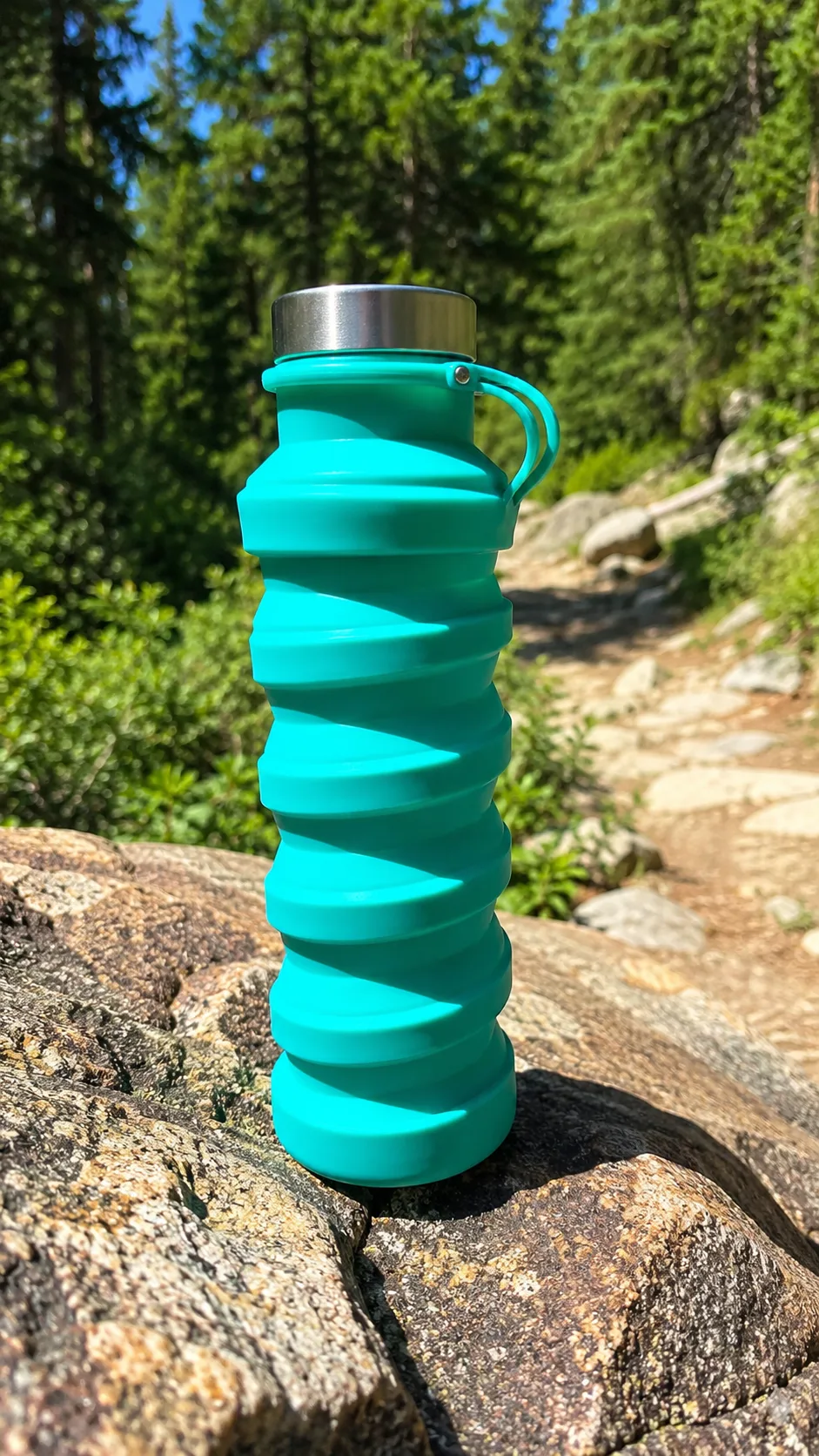 Collapsible water bottle · 9:16 UGC ad