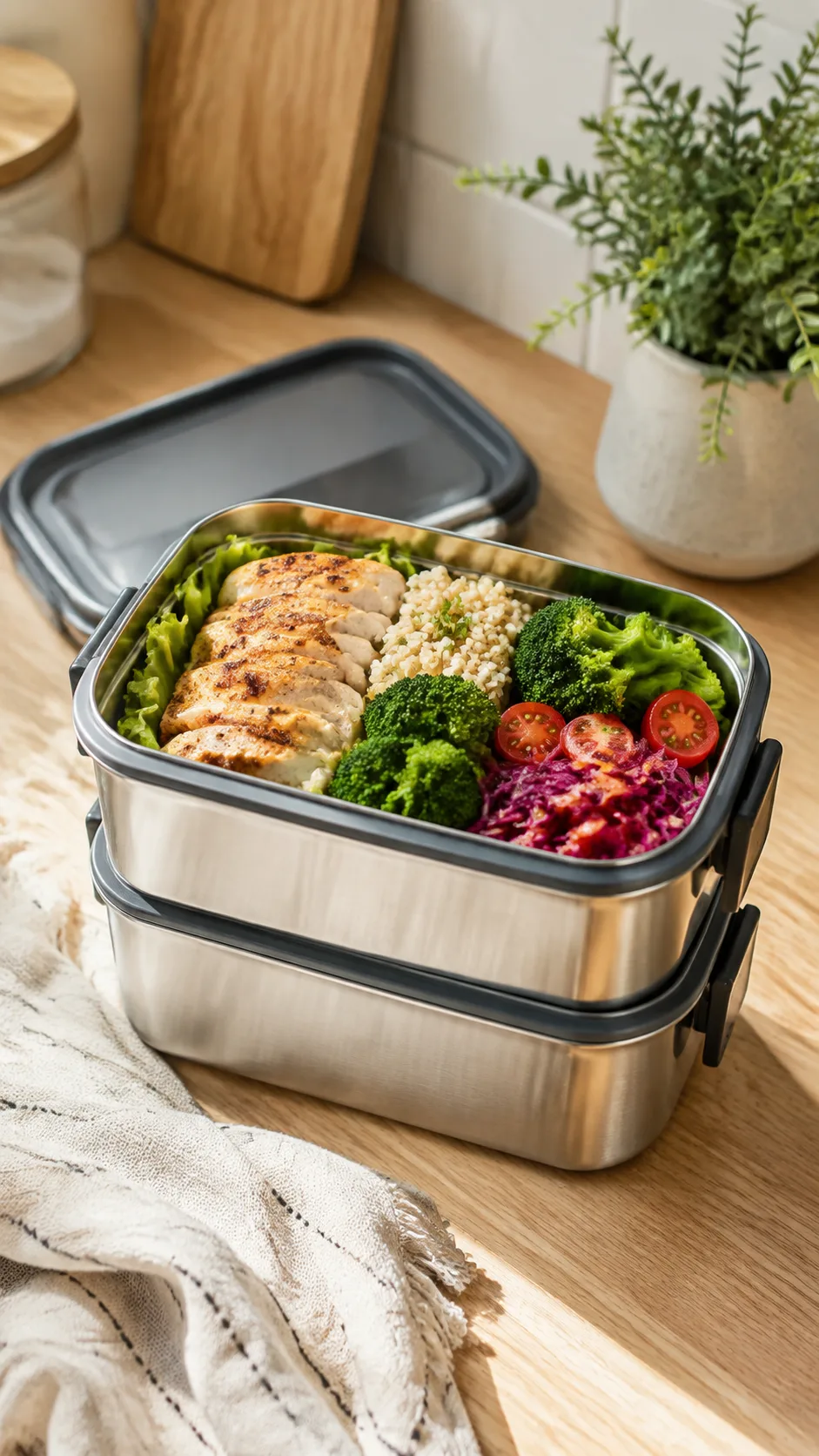 Insulated bento lunch box · 9:16 UGC ad
