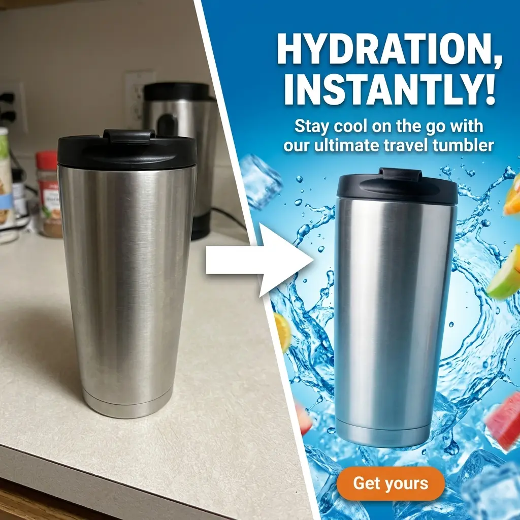 Turning a social media ad example into your own generated paid social creative
